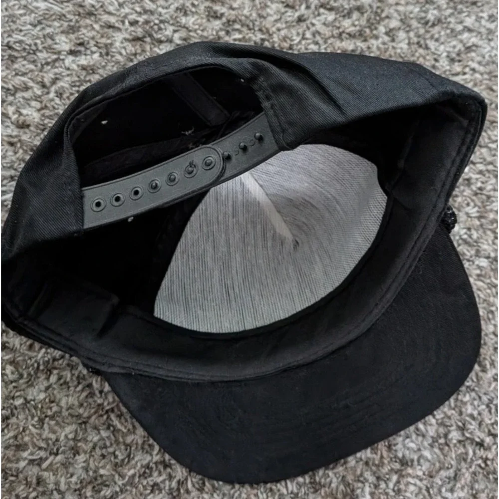 Torrance Electric Snapback Trucker‎ Hat Black OSFM Vintage